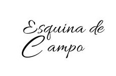 Log esquina de campo